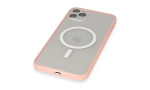 Newface iPhone 11 Pro Kılıf Grand Magneticsafe Kapak - Pembe