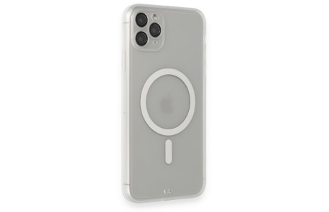 Newface iPhone 11 Pro Kılıf Grand Magneticsafe Kapak - Şeffaf