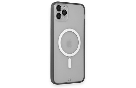 Newface iPhone 11 Pro Kılıf Grand Magneticsafe Kapak - Siyah
