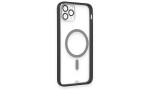 Newface iPhone 11 Pro Kılıf Grand Magneticsafe Kapak - Siyah
