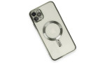Newface iPhone 11 Pro Kılıf Kross Magneticsafe Kapak - Koyu Yeşil