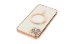 Newface iPhone 11 Pro Kılıf Kross Magneticsafe Kapak - Rose