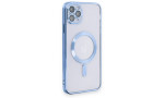 Newface iPhone 11 Pro Kılıf Kross Magneticsafe Kapak - Sierra Blue