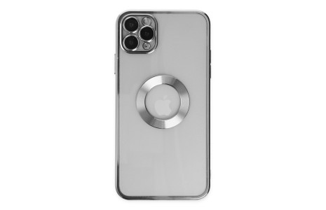Newface iPhone 11 Pro Kılıf Slot Silikon - Gümüş