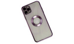 Newface iPhone 11 Pro Kılıf Slot Silikon - Mor