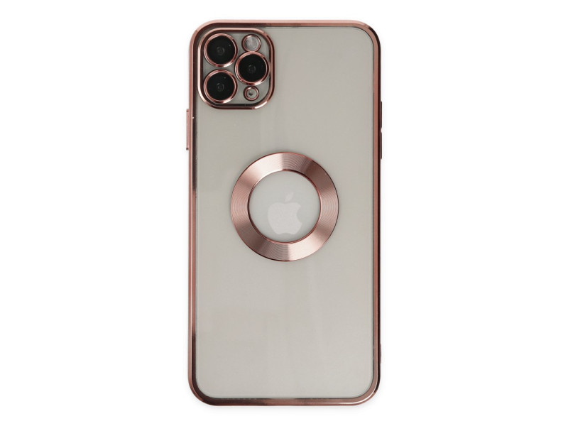 Newface iPhone 11 Pro Kılıf Slot Silikon - Rose Gold