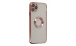 Newface iPhone 11 Pro Kılıf Slot Silikon - Rose Gold