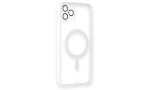 Newface iPhone 11 Pro Max Kılıf Grand Magneticsafe Kapak - Beyaz