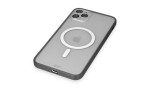 Newface iPhone 11 Pro Max Kılıf Grand Magneticsafe Kapak - Siyah