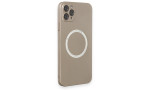 Newface iPhone 11 Pro Max Kılıf Jack Magneticsafe Lens Silikon - Gold
