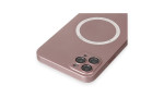 Newface iPhone 11 Pro Max Kılıf Jack Magneticsafe Lens Silikon - Rose Gold