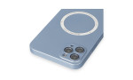 Newface iPhone 11 Pro Max Kılıf Jack Magneticsafe Lens Silikon - Sierra Blue