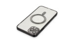 Newface iPhone 11 Pro Max Kılıf Kross Magneticsafe Kapak - Siyah