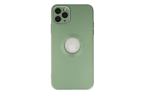 Newface iPhone 11 Pro Max Kılıf Vamos Lens Silikon - Açık Yeşil