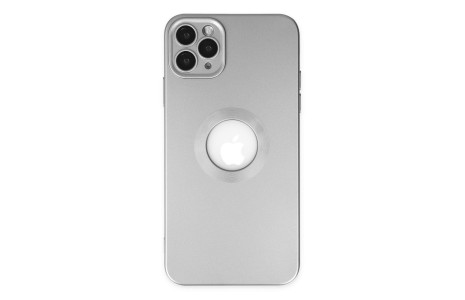 Newface iPhone 11 Pro Max Kılıf Vamos Lens Silikon - Gümüş