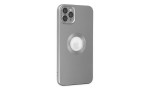 Newface iPhone 11 Pro Max Kılıf Vamos Lens Silikon - Gümüş