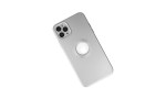 Newface iPhone 11 Pro Max Kılıf Vamos Lens Silikon - Gümüş