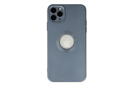 Newface iPhone 11 Pro Max Kılıf Vamos Lens Silikon - Mavi