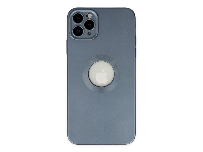 Newface iPhone 11 Pro Max Kılıf Vamos Lens Silikon - Mavi