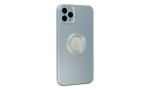 Newface iPhone 11 Pro Max Kılıf Vamos Lens Silikon - Sierra Blue