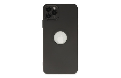 Newface iPhone 11 Pro Max Kılıf Vamos Lens Silikon - Siyah