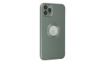 Newface iPhone 11 Pro Max Kılıf Vamos Lens Silikon - Yeşil