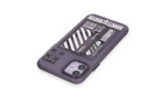 Newface iPhone 12 Kılıf Apollo Magneticsafe Desenli Kapak - Apollo Mor - 1