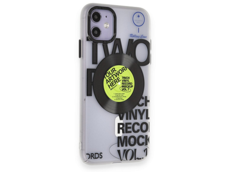 Newface iPhone 12 Kılıf Apollo Magneticsafe Desenli Kapak - Apollo Şeffaf - 5