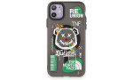 Newface iPhone 12 Kılıf Apollo Magneticsafe Desenli Kapak - Apollo Siyah - 2