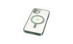Newface iPhone 12 Kılıf Kross Magneticsafe Kapak - Koyu Yeşil
