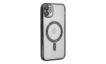 Newface iPhone 12 Kılıf Kross Magneticsafe Kapak - Siyah