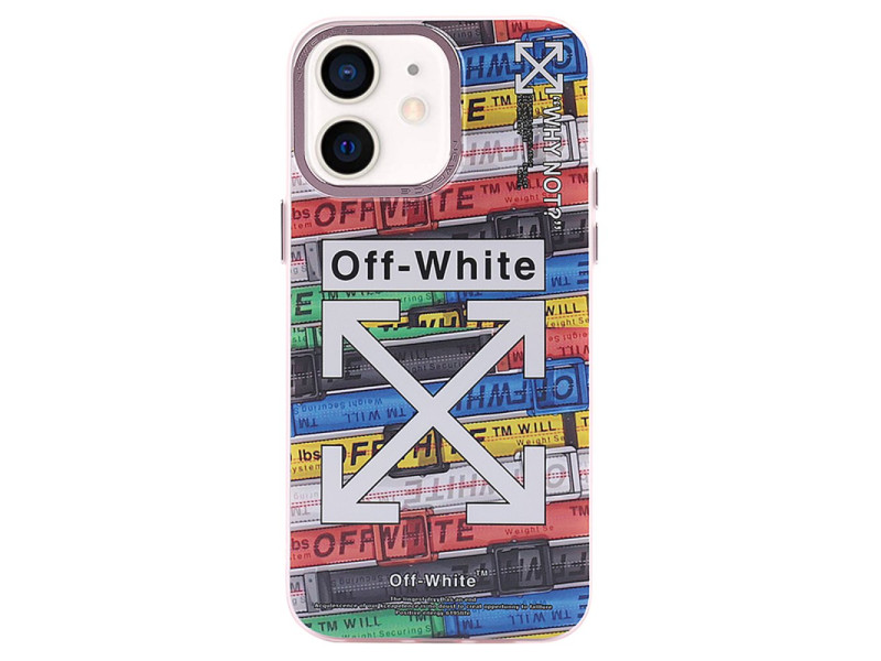 Newface iPhone 12 Kılıf Prada Desenli Kapak - Prada Mavi - 2