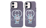 Newface iPhone 12 Kılıf Prada Desenli Kapak - Prada Mor - 3