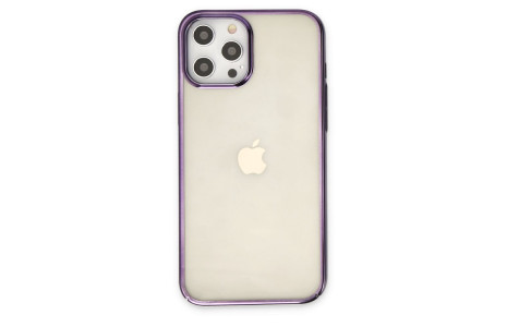 Newface iPhone 12 Pro Kılıf Element Silikon - Mor