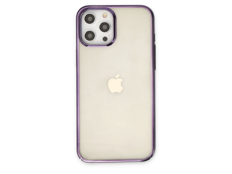 Newface iPhone 12 Pro Kılıf Element Silikon - Mor