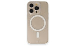 Newface iPhone 12 Pro Kılıf Grand Magneticsafe Kapak - Beyaz
