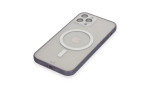 Newface iPhone 12 Pro Kılıf Grand Magneticsafe Kapak - Mor