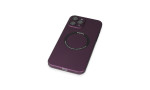 Newface iPhone 12 Pro Kılıf Jack Magneticsafe Lens Silikon - Mürdüm