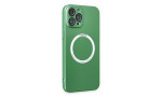 Newface iPhone 12 Pro Kılıf Jack Magneticsafe Lens Silikon - Yeşil