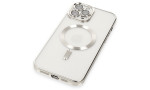 Newface iPhone 12 Pro Kılıf Kross Magneticsafe Kapak - Gümüş