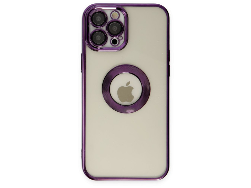 Newface iPhone 12 Pro Kılıf Slot Silikon - Mor
