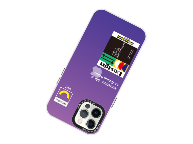 Newface iPhone 12 Pro Max Kılıf Estoril Desenli Kapak - Estoril - 4