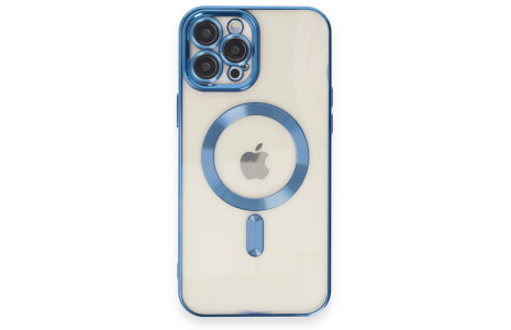 Newface iPhone 12 Pro Max Kılıf Kross Magneticsafe Kapak - Sierra Blue