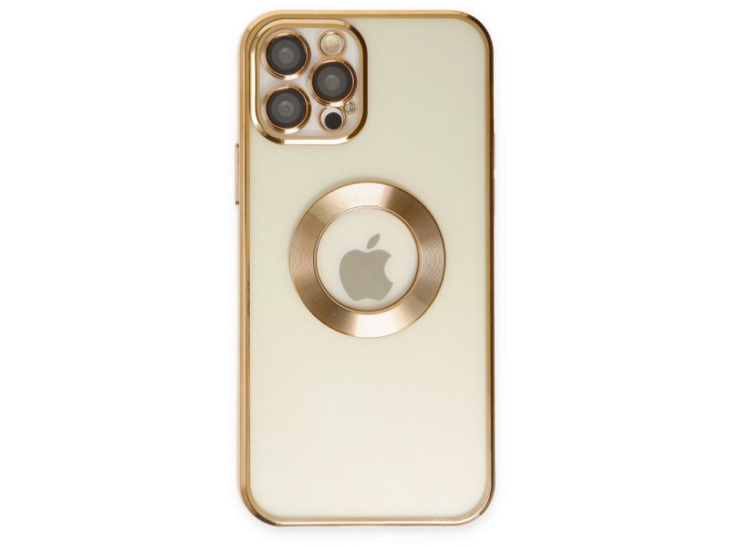 Newface iPhone 12 Pro Max Kılıf Slot Silikon - Gold