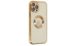 Newface iPhone 12 Pro Max Kılıf Slot Silikon - Gold