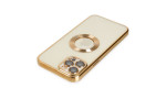 Newface iPhone 12 Pro Max Kılıf Slot Silikon - Gold