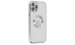 Newface iPhone 12 Pro Max Kılıf Slot Silikon - Gümüş