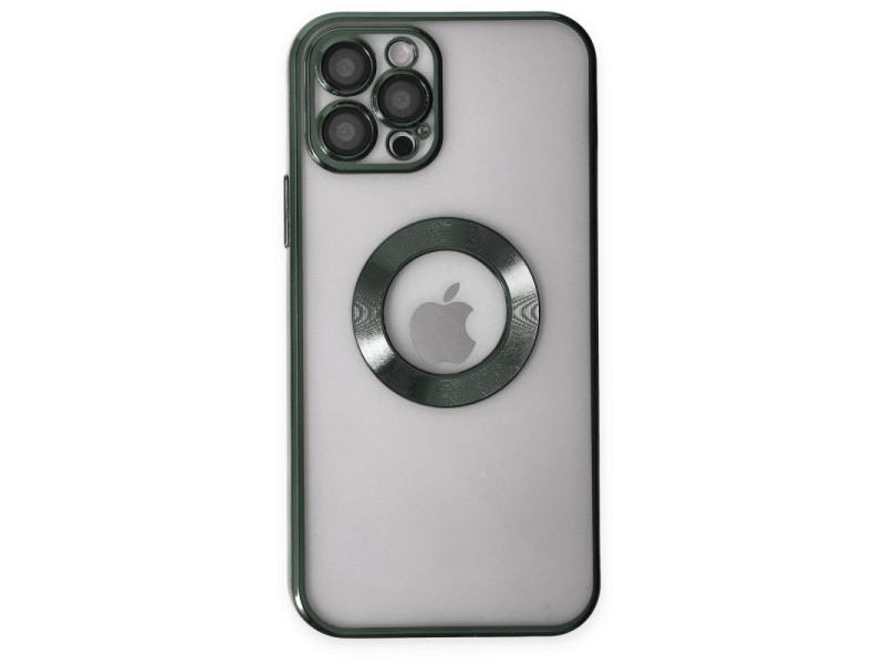 Newface iPhone 12 Pro Max Kılıf Slot Silikon - Köknar Yeşili