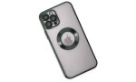 Newface iPhone 12 Pro Max Kılıf Slot Silikon - Köknar Yeşili
