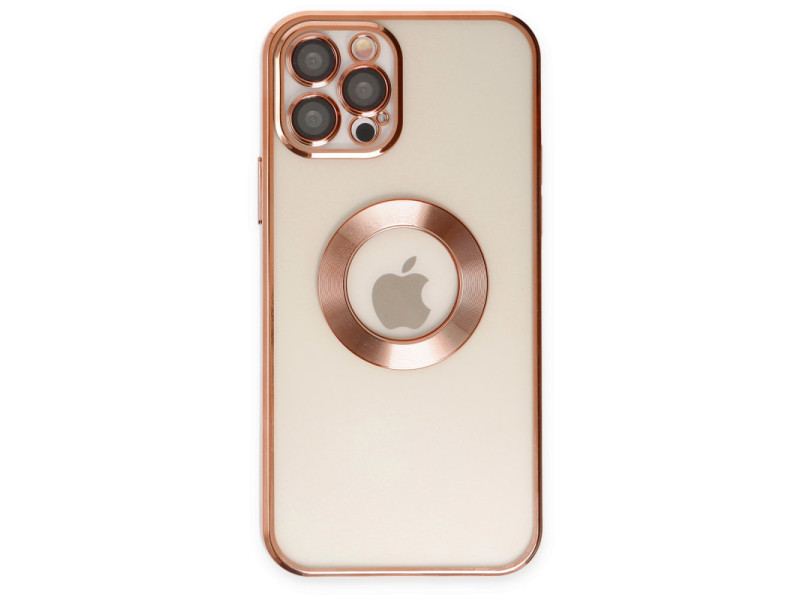 Newface iPhone 12 Pro Max Kılıf Slot Silikon - Rose Gold